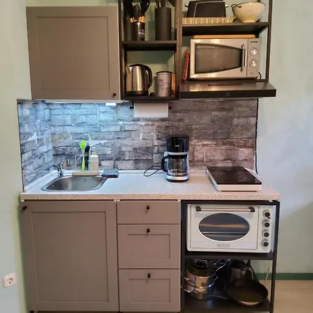 Studio-apartment Mit Kleinem Gartenanteil Lejlighed Burghæby
